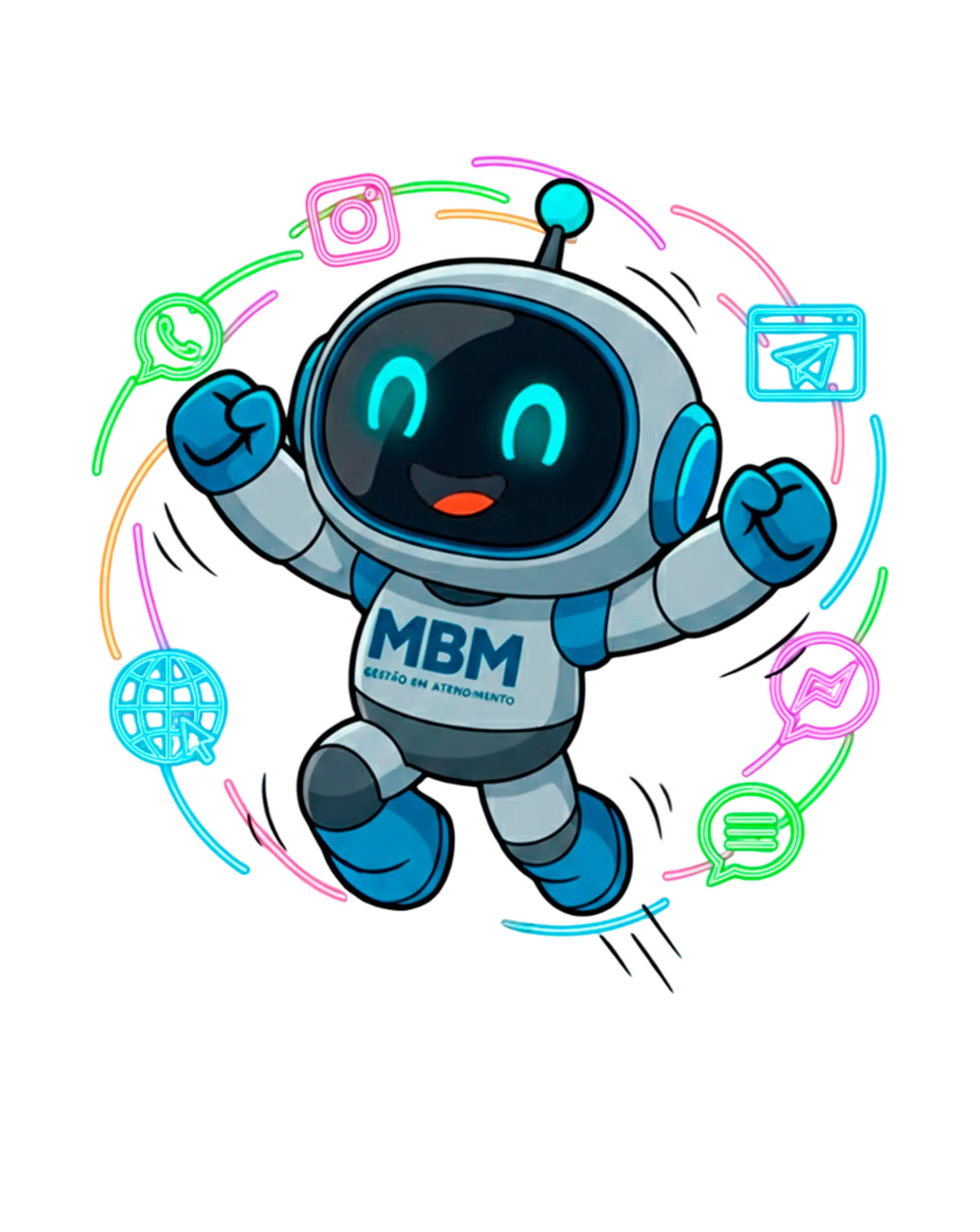 Com a MBM, você automatiza seus atendimentos e gerencia toda a comunicação!