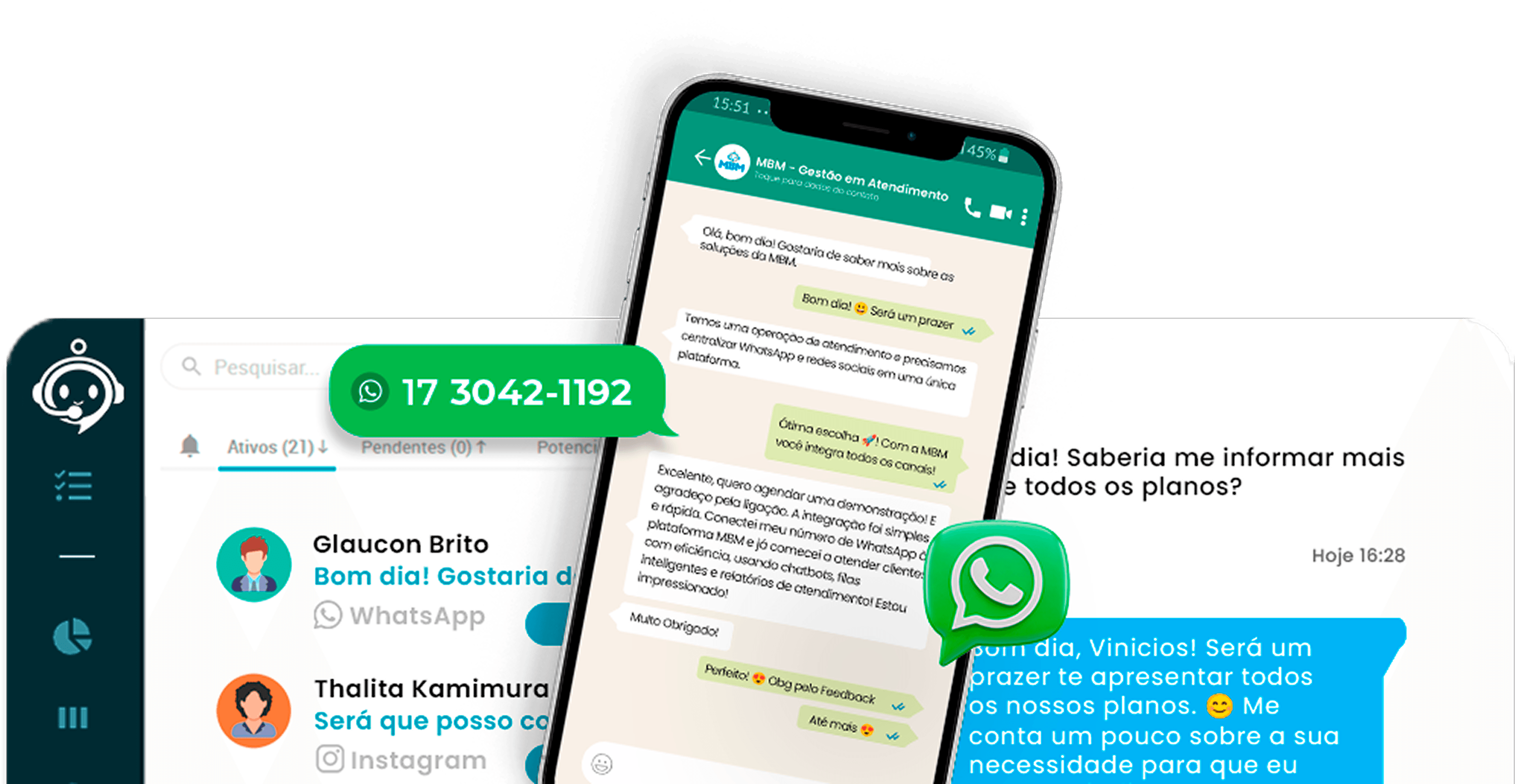MBM Sistema - Disparo em massa no WhatsApp