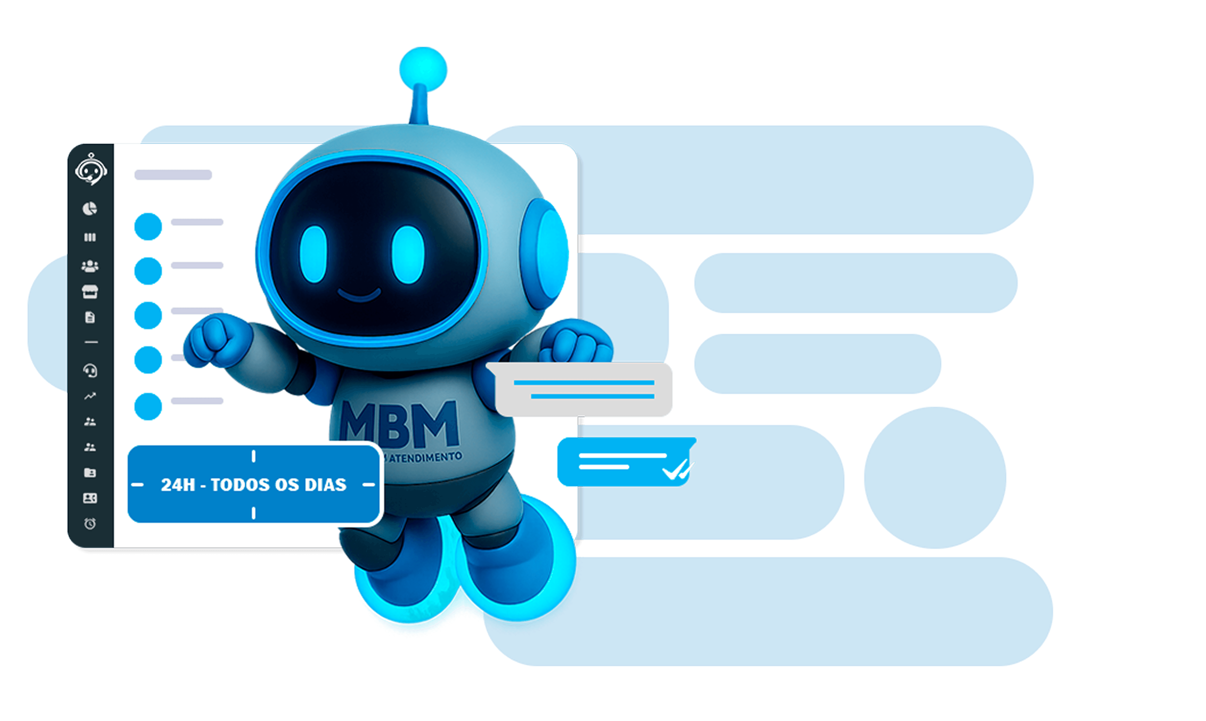 Robô MBM - Automação de atendimento inteligente